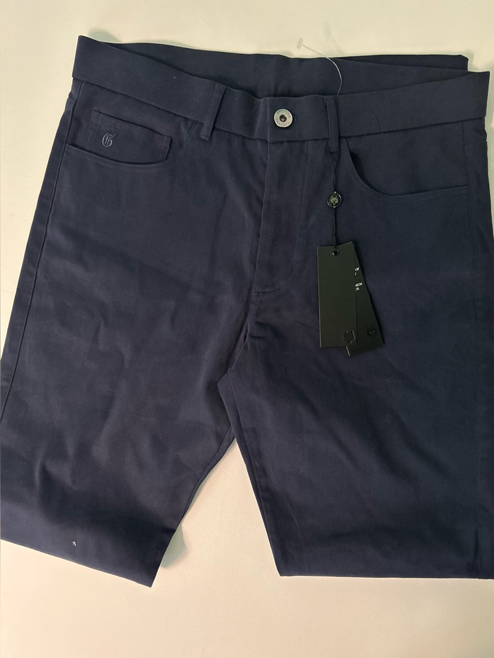 Greyson Armonk 5-Pocket Trouser, 32/32, shade- night shadow - Picture 2 of 6